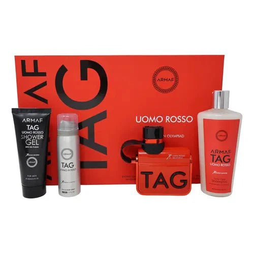 Estuche ARMAF Tag uomo rosso 4pz - Caballero