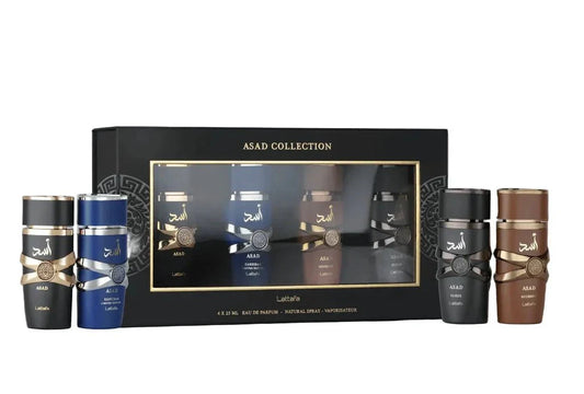 Lattafa Set Asad collection 4x25ml EDP – Caballero