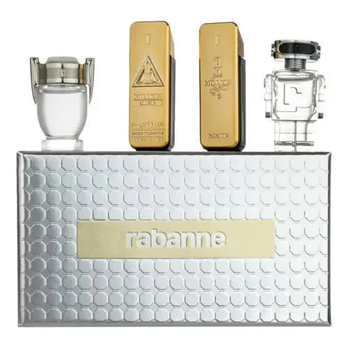 Set 4pz Mini Paco Rabanne EDT 5ml - Caballero