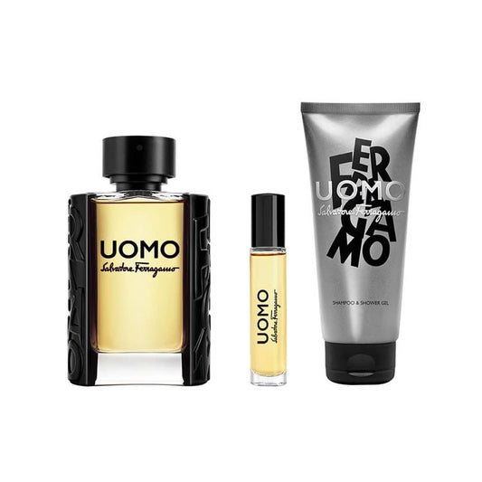 Ferragamo uomo  Estuche 3 pzs- Caballero