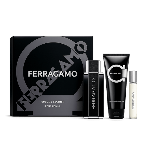 Estuche Ferragamo Sublime Leather Intense - Caballero