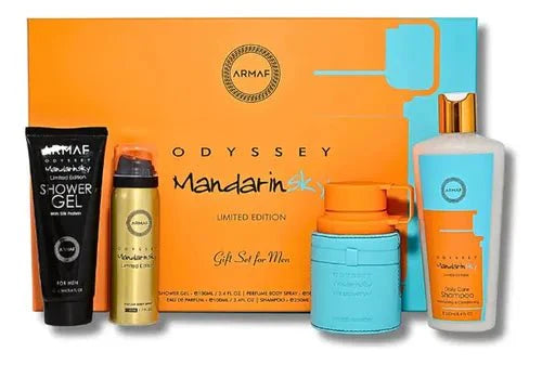 Armaf Odyssey Mandarin Estuche 4 pzs- Caballero