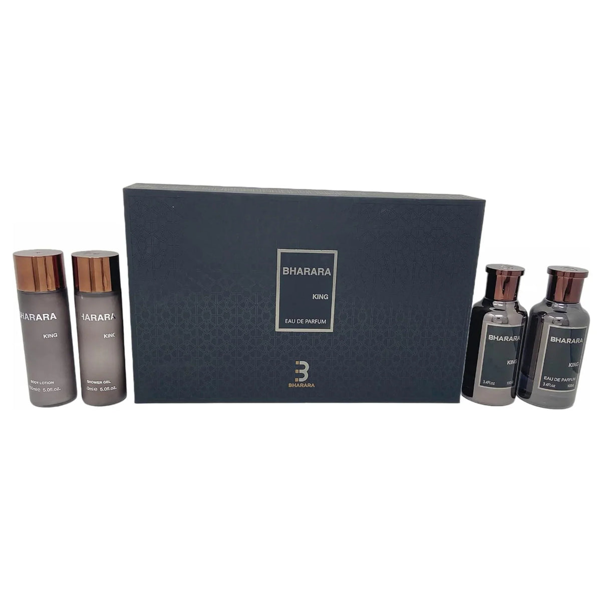 Estuche Bharara King 4pz EDP - Caballero
