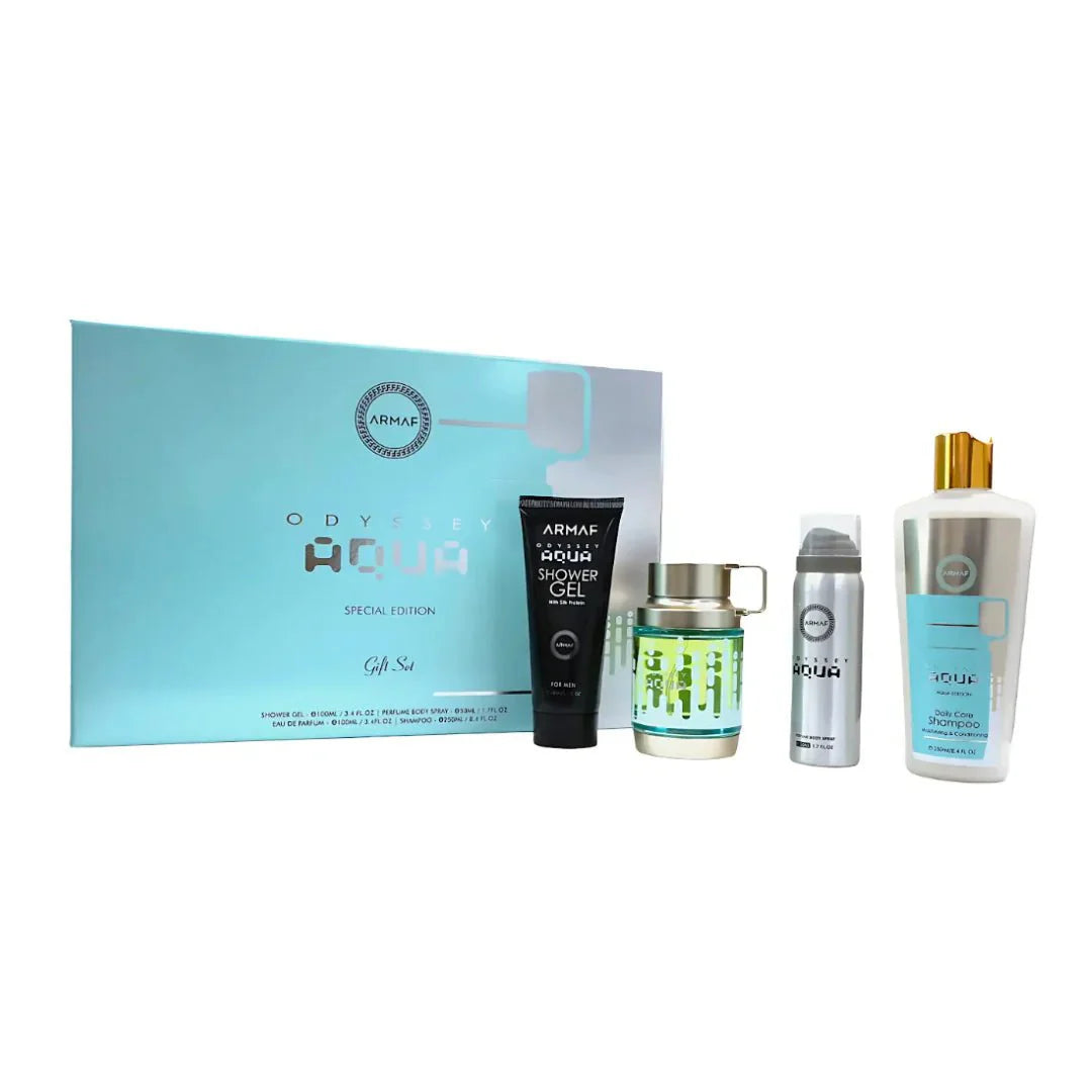 Armaf Odyssey Aqua Estuche 4 pzs- Caballero