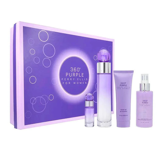 Estuche 360 Purple 4pz EDP - Dama