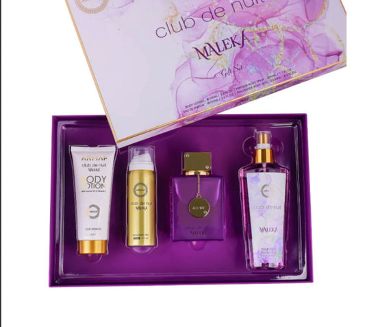 Armaf Club de Nuit IMaleka Estuche 4 pzs- Dama